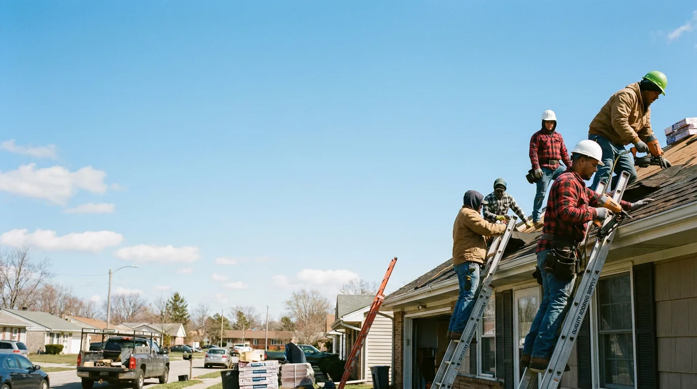 Roofing in Melrose Park, IL near me